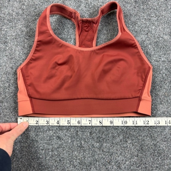 ATHLETA Women’s Brown Hustle Supersonic Sports Bra size: 34 B/C - Picture 6 of 6